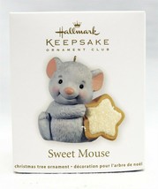 VINTAGE 2012 Hallmark Keepsake Sweet Mouse Christmas Ornament - £15.63 GBP