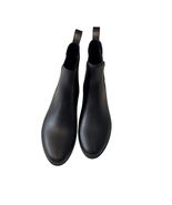 Mercantile Black Chelsea Rain Boots Women’s Size 7 Waterproof Ankle Booties - $458.09 MXN