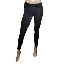 J BRAND Damen Skinny-Fit-Jeans Super Skinny Solide Dunkelblau Größe 25W 815I596 - £81.28 GBP