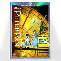 Walt Disney&#39;s: Peter Pan (*Blu-ray ONLY, 1953, Diamond Ed) Like New w/ Slip ! - £7.51 GBP