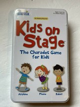 Kids on Stage Charades Game for Kids Ages 3 and Up  NEW SEALED IN TIN - $11.83
