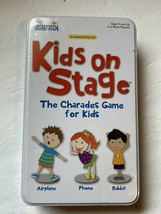 Kids On Stage Charades Game For Kids Ages 3 And Up New Sealed In Tin - $11.83