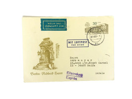 Vintage Collectible Old Postcard 1967, Germany, DDR, Berlin - $3.00