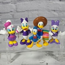 Disney Donald Duck and Daisy Lot of 5 Figures  - £12.45 GBP