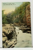 NY Entrance to Ausable Chasm in the Adirondack Mts NY Postcard I13 - £3.09 GBP