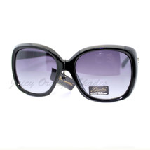 Womens Oversized Thick Square Frame Sunglasses UV400 Protection - £7.94 GBP