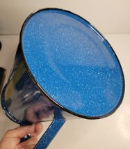 Blue Speckled Enamel Graniteware Coffee Pot image 3