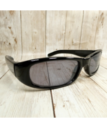 Women&#39;s Vintage Retro Black Gloss Wrap Fashion Sunglasses New, Old Stock... - $14.80