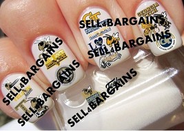 2025 Georgia Tech Yellow Jackets Promo 20 Different Designs Nail Art Decals - $381.89 MXN