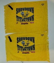 Green Bay Packers Dallas Cowboys Showdown in Titletown Rally Towel Set of 2 - £27.58 GBP