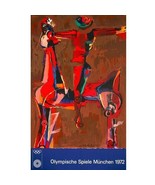&quot;Olympic 20&quot; Color Lithograph by Marino Marini 40&quot;x25&quot; - £240.95 GBP