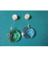 Swarovski Crystal Hanging Bamboo ORNAMENTS SUN CATCHER BLUE AND GREEN UN... - $172.59 CAD