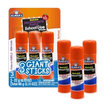 Elmer&#39;s Disappearing Purple School Glue Sticks, Child-Friendly, Acid-Fre... - £14.68 GBP