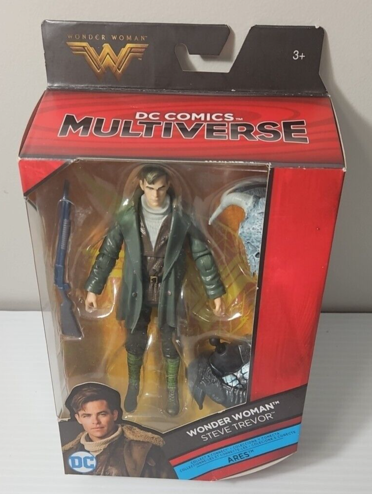 Mattel DC Comics Multiverse Wonder Woman Steve Trevor 6" Action Figure ...