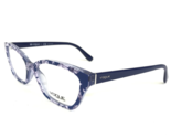 Vogue Eyeglasses Frames VO 5289 2770 Blue Purple Floral Cat Eye 53-17-140 - £44.22 GBP