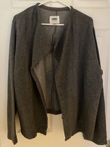 Old Navy~Women&#39;s~Gray~Open Front~Cardigan~Sweater/Jac~XXL - £9.26 GBP
