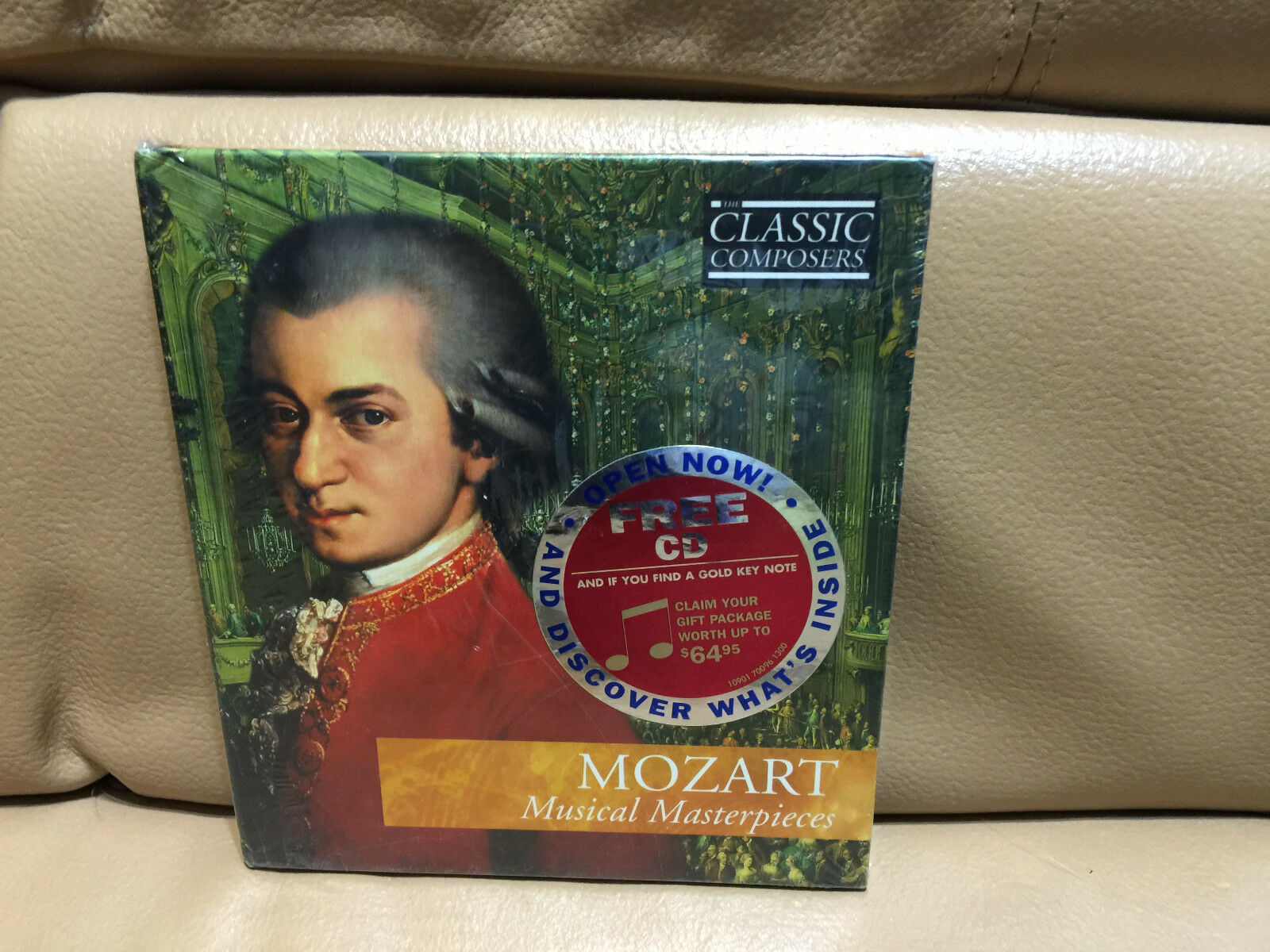 Mozart: Musical Masterpieces (CD, Classic Composers) + Book #3 in Series... - $1.29
