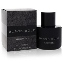 Kenneth Cole Black Bold Cologne By Kenneth Cole Eau De Parfum Spray 3.4 oz - £31.66 GBP