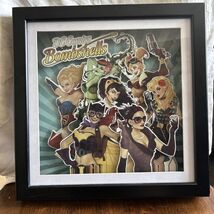 DC Comics Bombshells 3 Dimensional Shadow Box Wall Art Justice League - $28.82