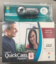 Logitech QuickCam Fusion USB Webcam Camera - $27.50