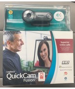 Logitech QuickCam Fusion USB Webcam Camera - £21.57 GBP