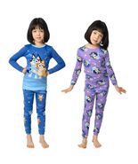 Bluey Bingo Boys Girls Pajamas Multicolor 4-Piece Snug Fit Cotton Lightw... - $55.76 CAD