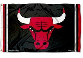 Chicago Bulls Flag 3x5ft Banner Polyester basketball World Series Bulls010 - £13.46 GBP