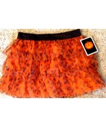 Halloween Frilly Orange Tutu Toddler Girls Sz 2T Skirt Jack-o-Lantern Pa... - £5.49 GBP