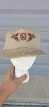 Vintage Keltgen Seed Snapback Hat Cap Tan Pheasant Kap King - $28.04