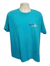 2005 JP Morgan Chase Corporate Challenge Team Adult Blue XL TShirt - $333.61 MXN