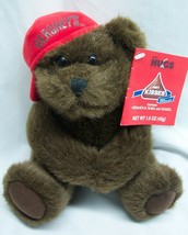 Hershey&#39;s Brown Teddy Bear With Red Hat 6&quot; Plush Stuffed Animal New - £11.65 GBP