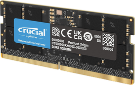 RAM 8GB DDR5 5600Mhz (Or 5200Mhz or 4800Mhz) Laptop Memory CT8G56C46S5 - $50.48