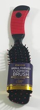 Donna Collection Curved Cushion Brush Small Red New - $9.89