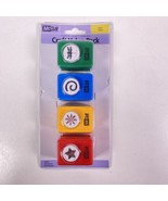 McGill Craft Paper Punch 4-In-1 Craft Value Pack Circle Heart Star &amp; Dai... - $27.15 CAD