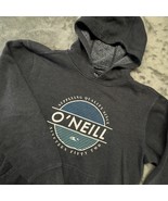 O&#39;Neill Hoodie Mens Medium Gray Pullover Surf Skate Graphic Sweatshirt - $34.17 CAD