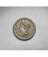 1853 Large Cent AU+ Coin AI107 - £105.09 GBP