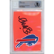 Andre Reed Auto Buffalo Bills Signed Football Pylon Cut Beckett Autograph Slab - £69.36 GBP