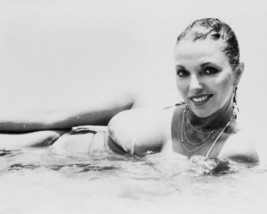 JOAN COLLINS SEXY BIKINI IN SURF 8X10 PHOTOGRAPH - $9.75
