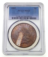 1885 Argent Morgan Dollar Classé Par PCGS Comme MS-64 - $167.92