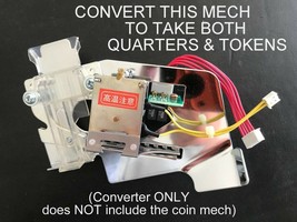 $.25 CONVERTER FOR YAMASA PACHISLO SLOT MACHINES, ACCEPTS BOTH QUARTERS ... - $34.99