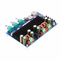 Digital 2.1 Channel Amplifier Board Bluetooth Usb Input 50W X2 Subwoofer... - $29.99