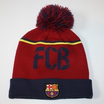 Nike FCB Barcelona Football Soccer Club Pom Pom Knit Beanie Hat One size - £10.41 GBP