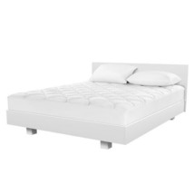 Pacific Coast Restful Nights Cotton Mattress Pad TWIN White 400 Thread NEW - £59.20 GBP