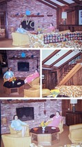 1974 Beach House Interior 70&#39;s Family Room New Jersey 4 Ektachrome 126 Slide - £4.37 GBP