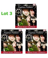 3X Beauty Flashion Flowers, Roses Lighted Headband, GIFT &quot;As Seen On TV&quot;... - $31.12 CAD