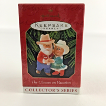 Hallmark Keepsake Christmas Ornament The Clauses On Vacation #3 New Vintage 1999 - $21.73