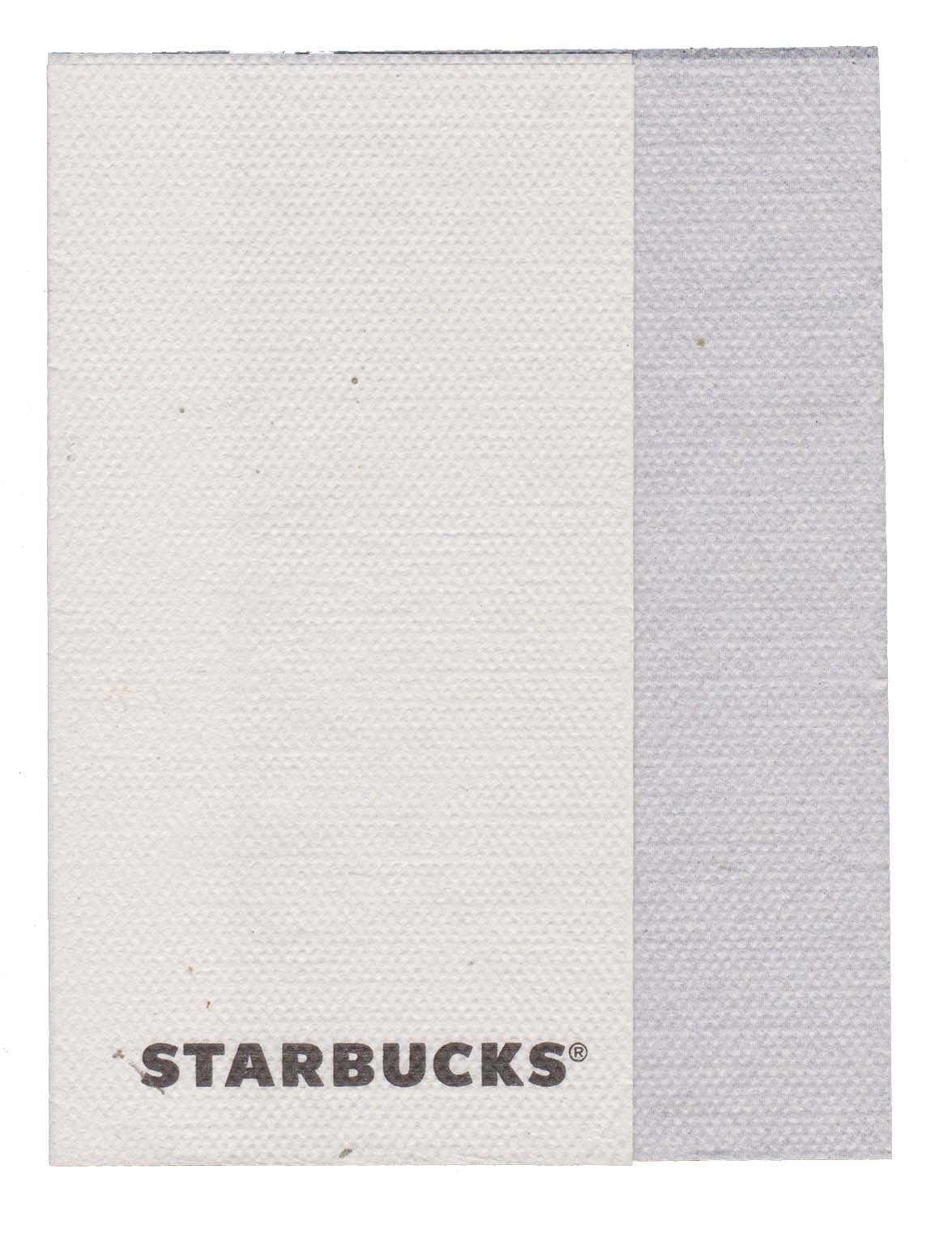 Starbucks paper napkin tissue Cyprus for collectors - $1.70