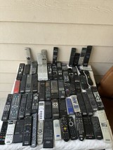 Lot of 60 Mixed Remotes Sony, Yamaha, Denon, JVC,Toshiba MISSING BATTERY... - $76.23