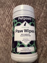 Petpost Paw Wipes for Dogs Nourishing, Revitalizing Dog Paw Cleaner with Coconut - £15.02 GBP