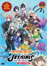 Kandagawa Jet Girls Complete Tv Series Dvd (1-12 Epis) Ship From Usa - £12.72 GBP